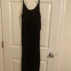 Long black dress